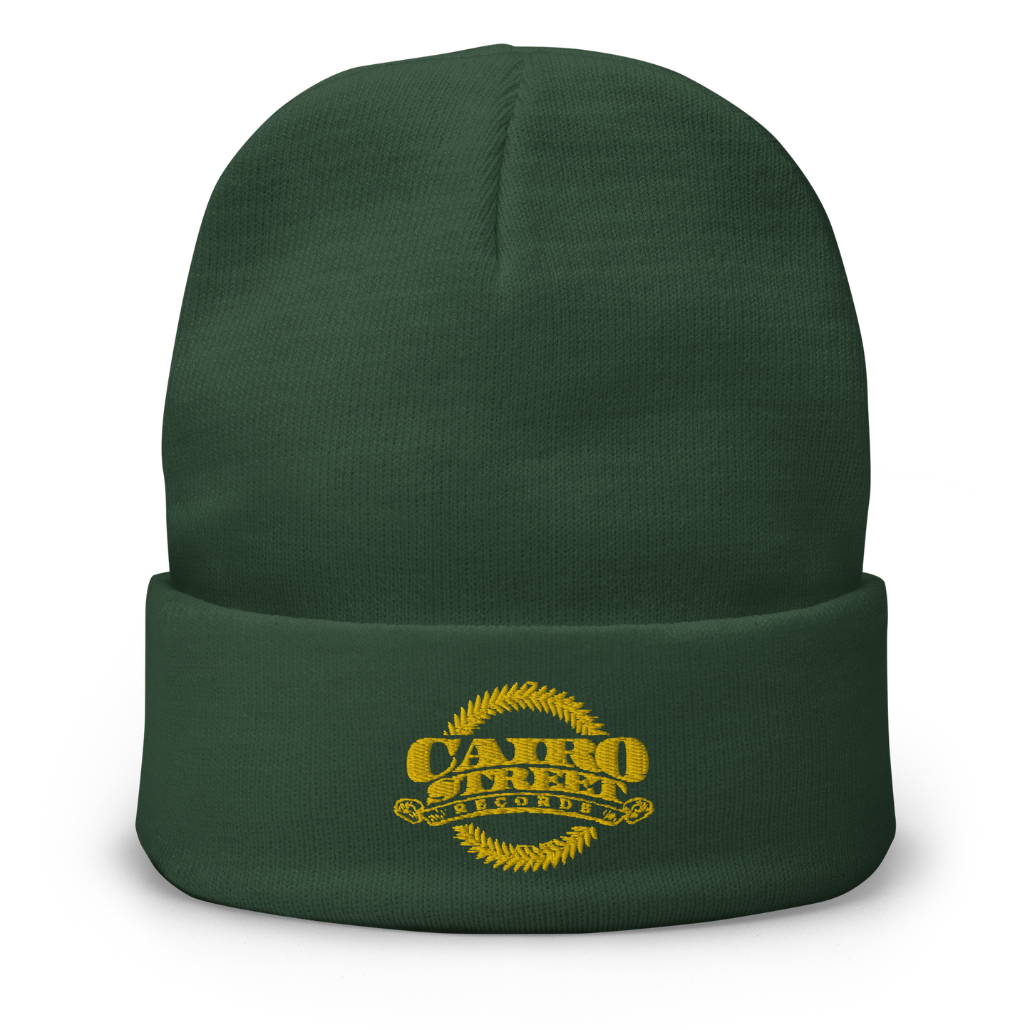 Cairo Street Embroidered Beanie