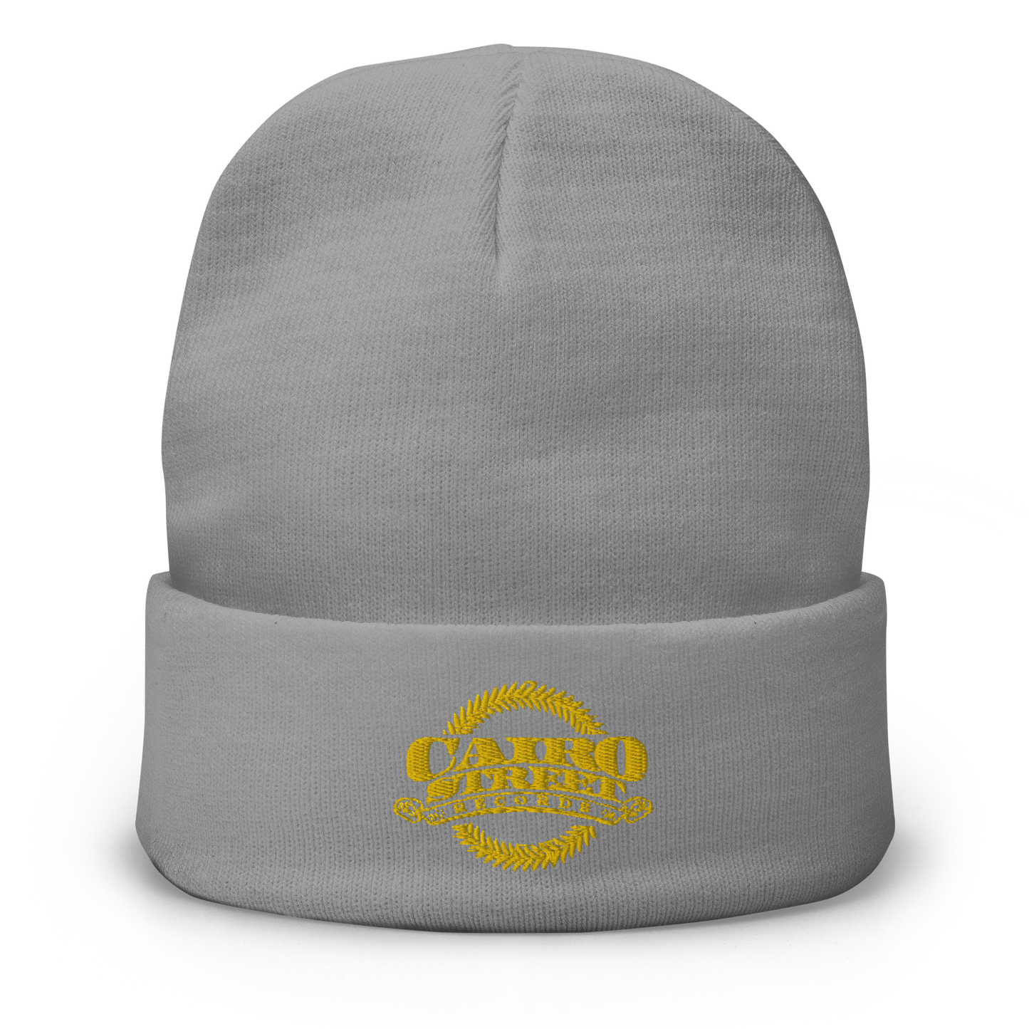 Cairo Street Embroidered Beanie