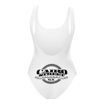 Cairo Street Sign One-Piece Swimsuit