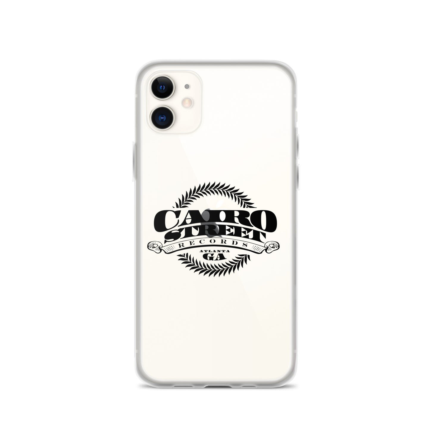 Cairo Street Team Clear Case for iPhone® (Black logo)