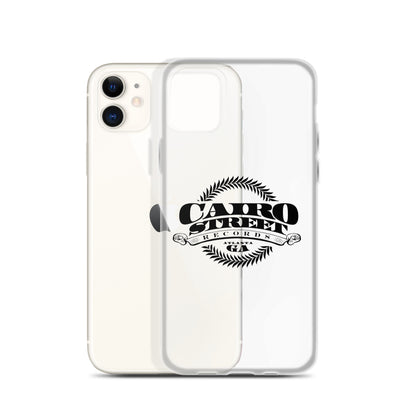 Cairo Street Team Clear Case for iPhone® (Black logo)