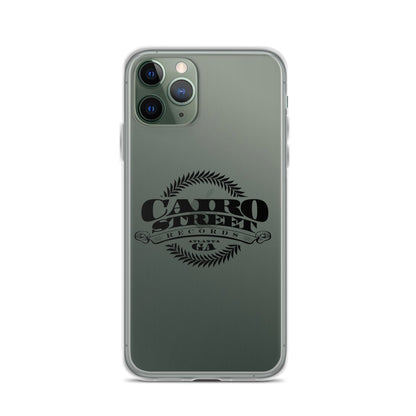 Cairo Street Team Clear Case for iPhone® (Black logo)