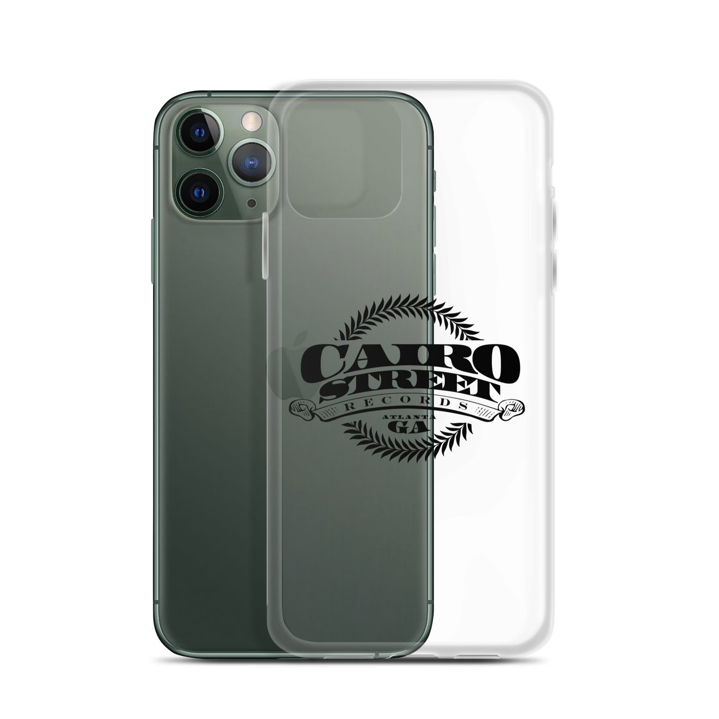 Cairo Street Team Clear Case for iPhone® (Black logo)