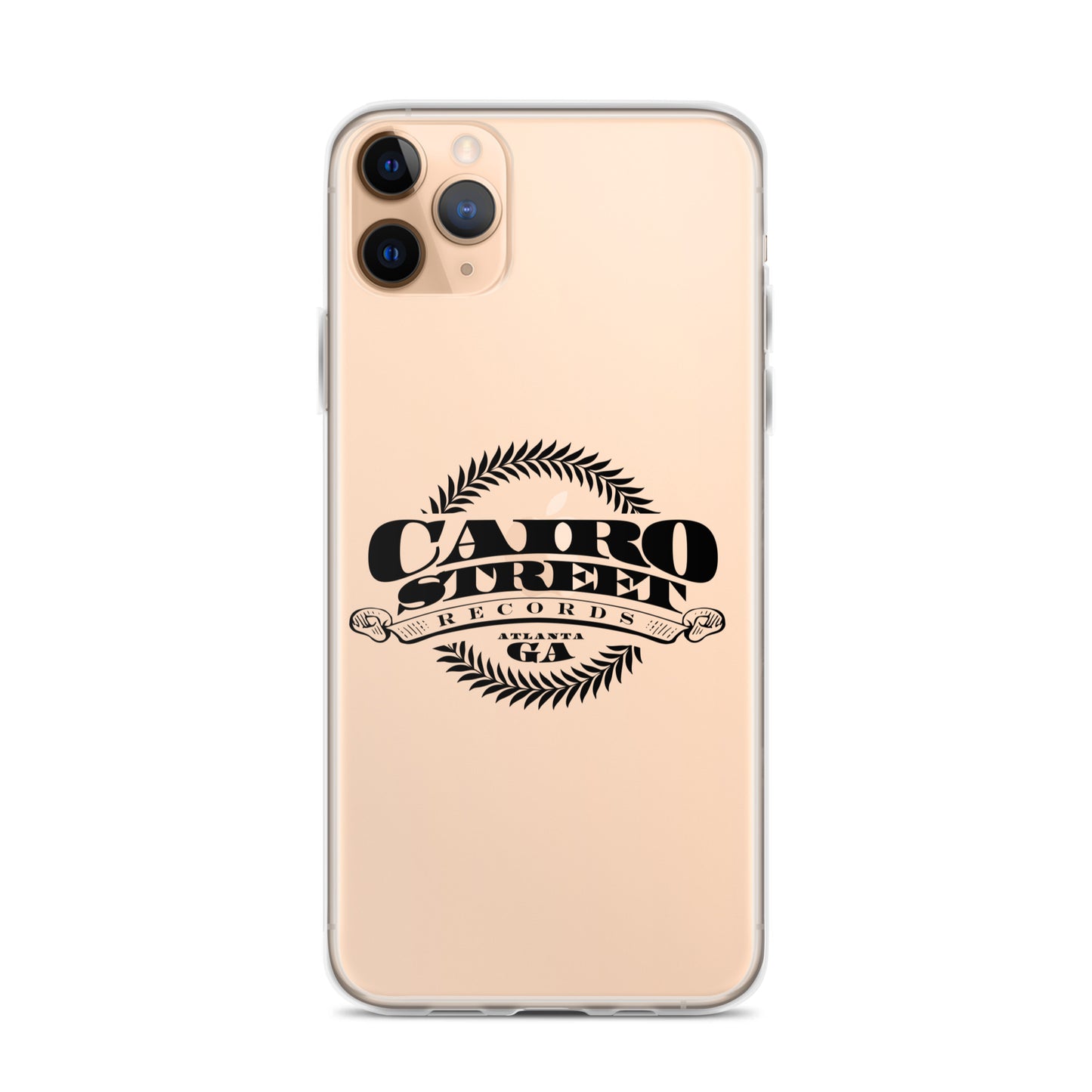 Cairo Street Team Clear Case for iPhone® (Black logo)