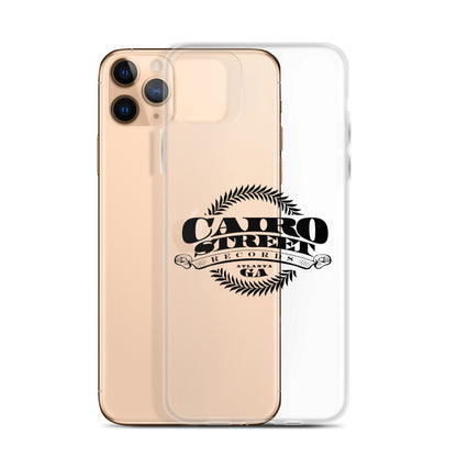 Cairo Street Team Clear Case for iPhone® (Black logo)