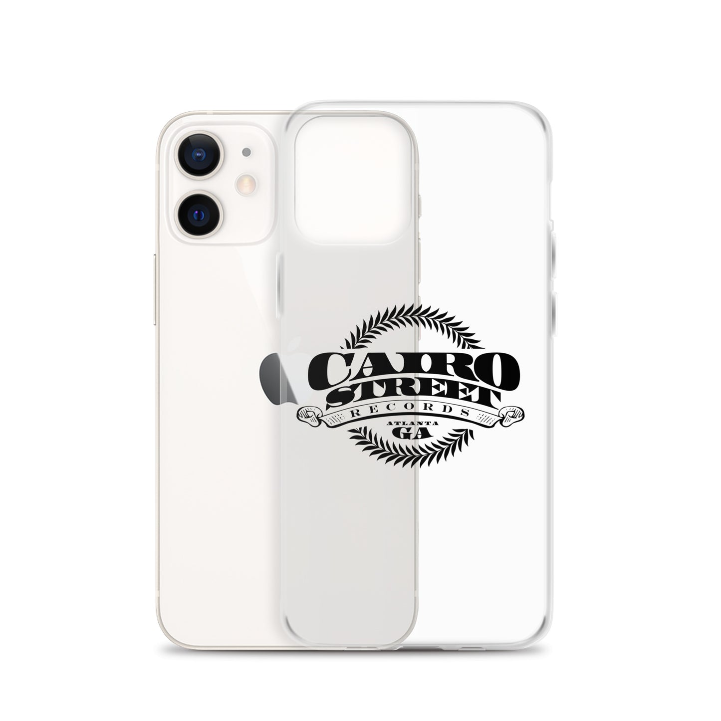 Cairo Street Team Clear Case for iPhone® (Black logo)