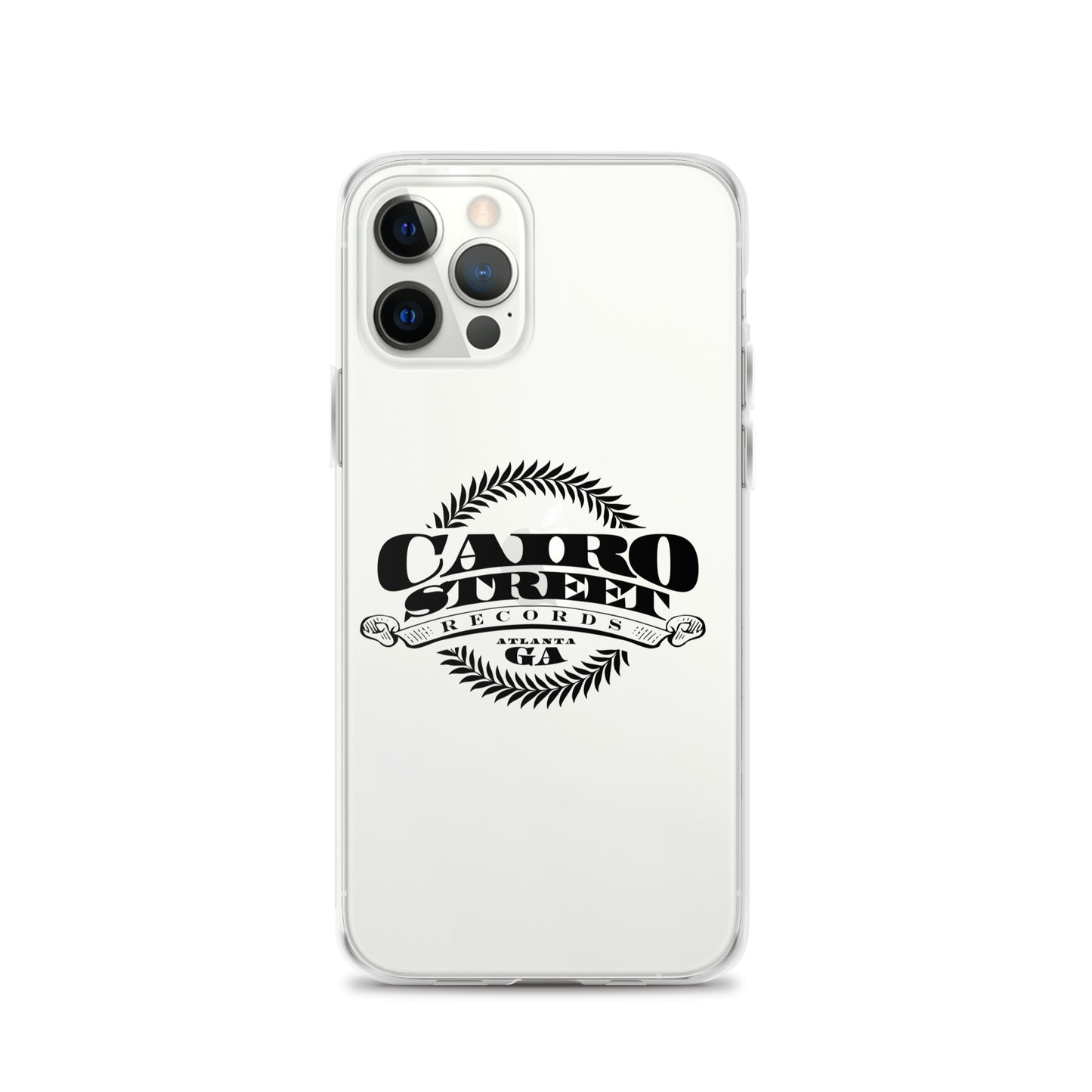 Cairo Street Team Clear Case for iPhone® (Black logo)