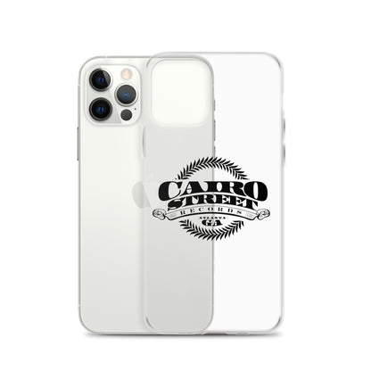 Cairo Street Team Clear Case for iPhone® (Black logo)