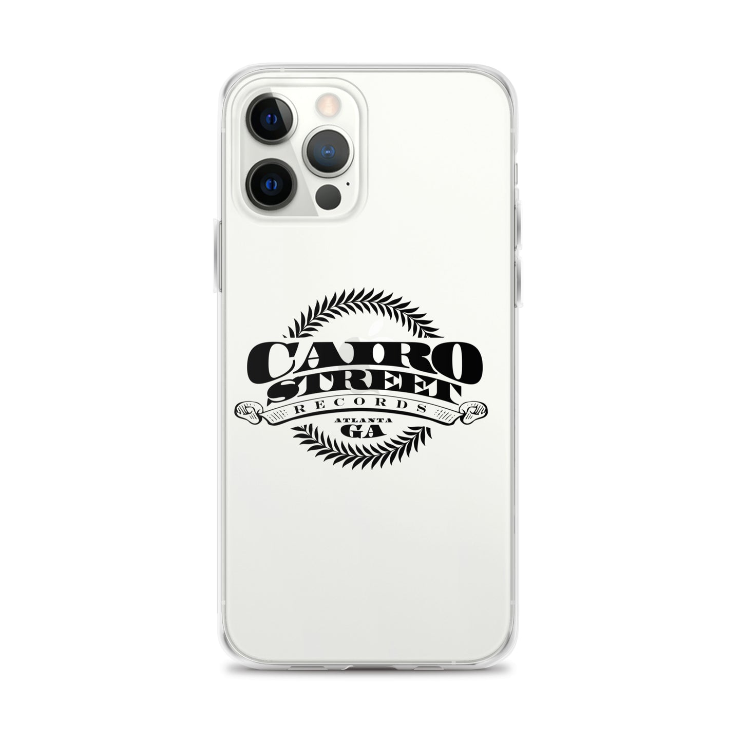 Cairo Street Team Clear Case for iPhone® (Black logo)