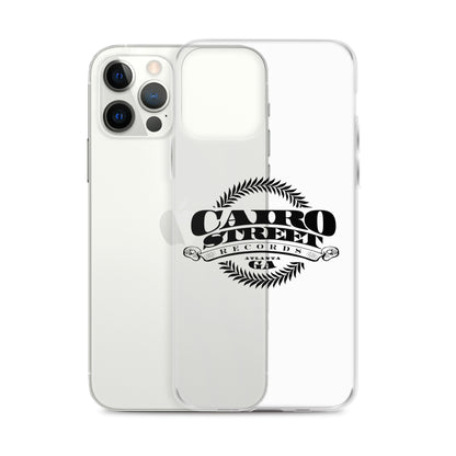 Cairo Street Team Clear Case for iPhone® (Black logo)