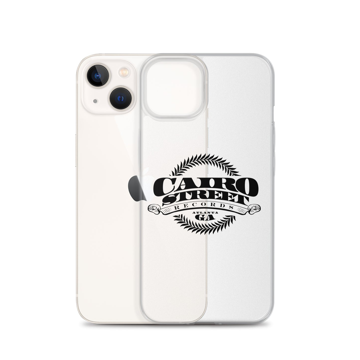 Cairo Street Team Clear Case for iPhone® (Black logo)