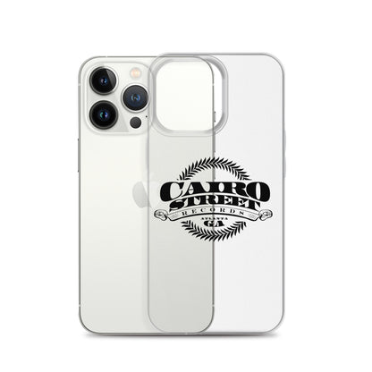 Cairo Street Team Clear Case for iPhone® (Black logo)