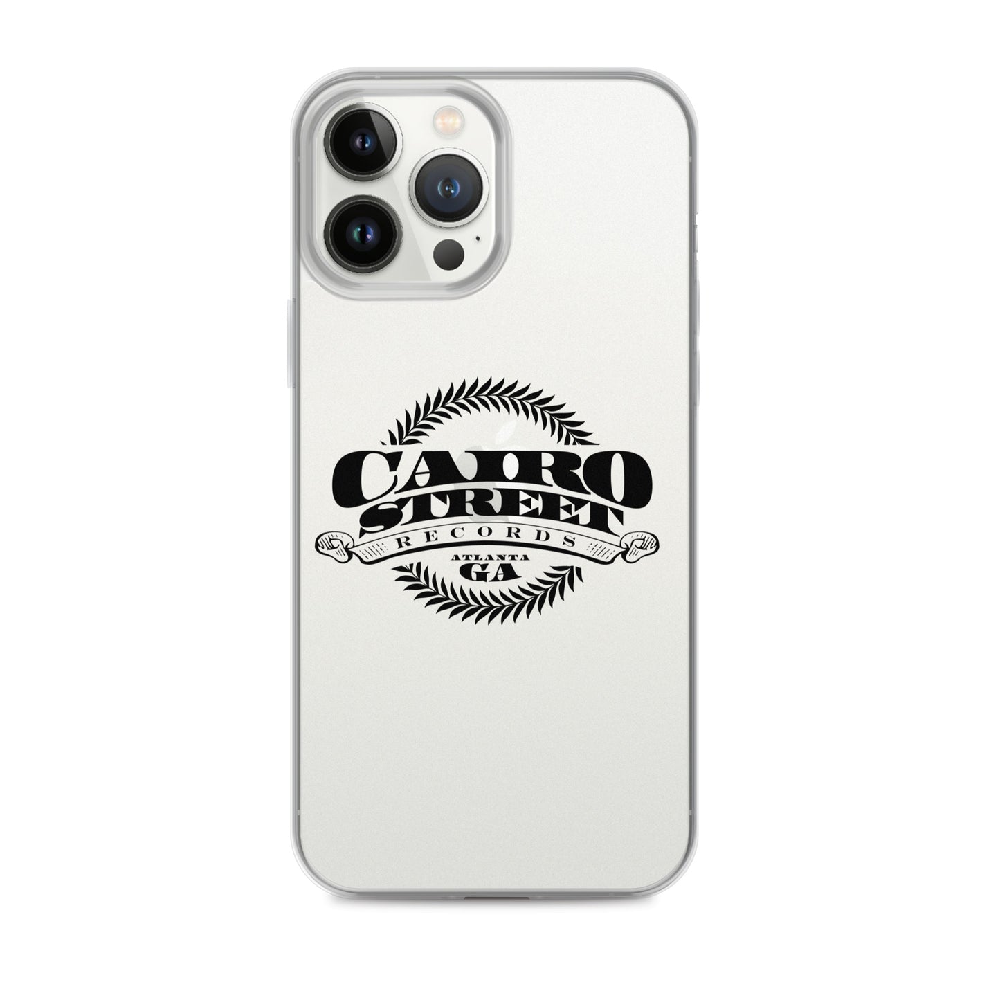 Cairo Street Team Clear Case for iPhone® (Black logo)