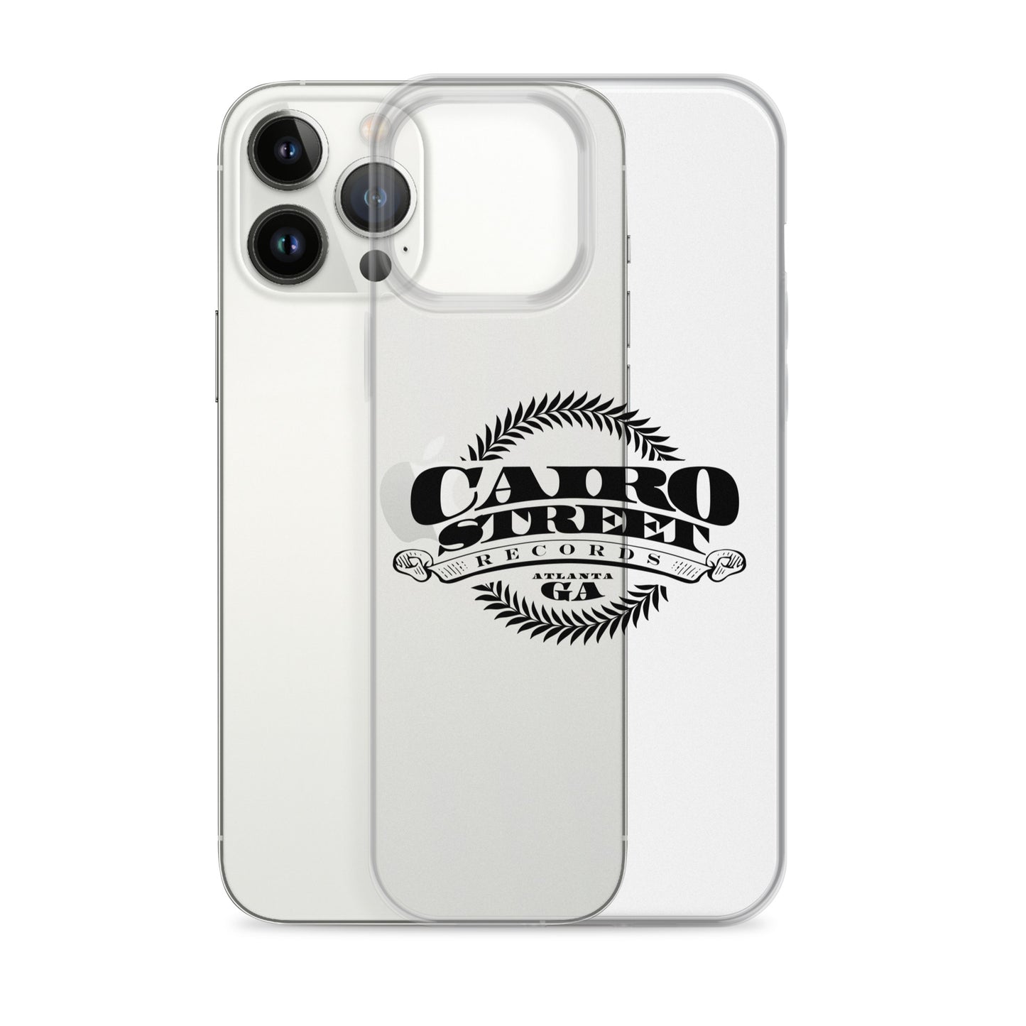 Cairo Street Team Clear Case for iPhone® (Black logo)