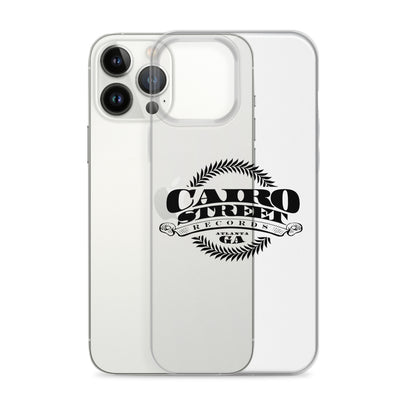 Cairo Street Team Clear Case for iPhone® (Black logo)