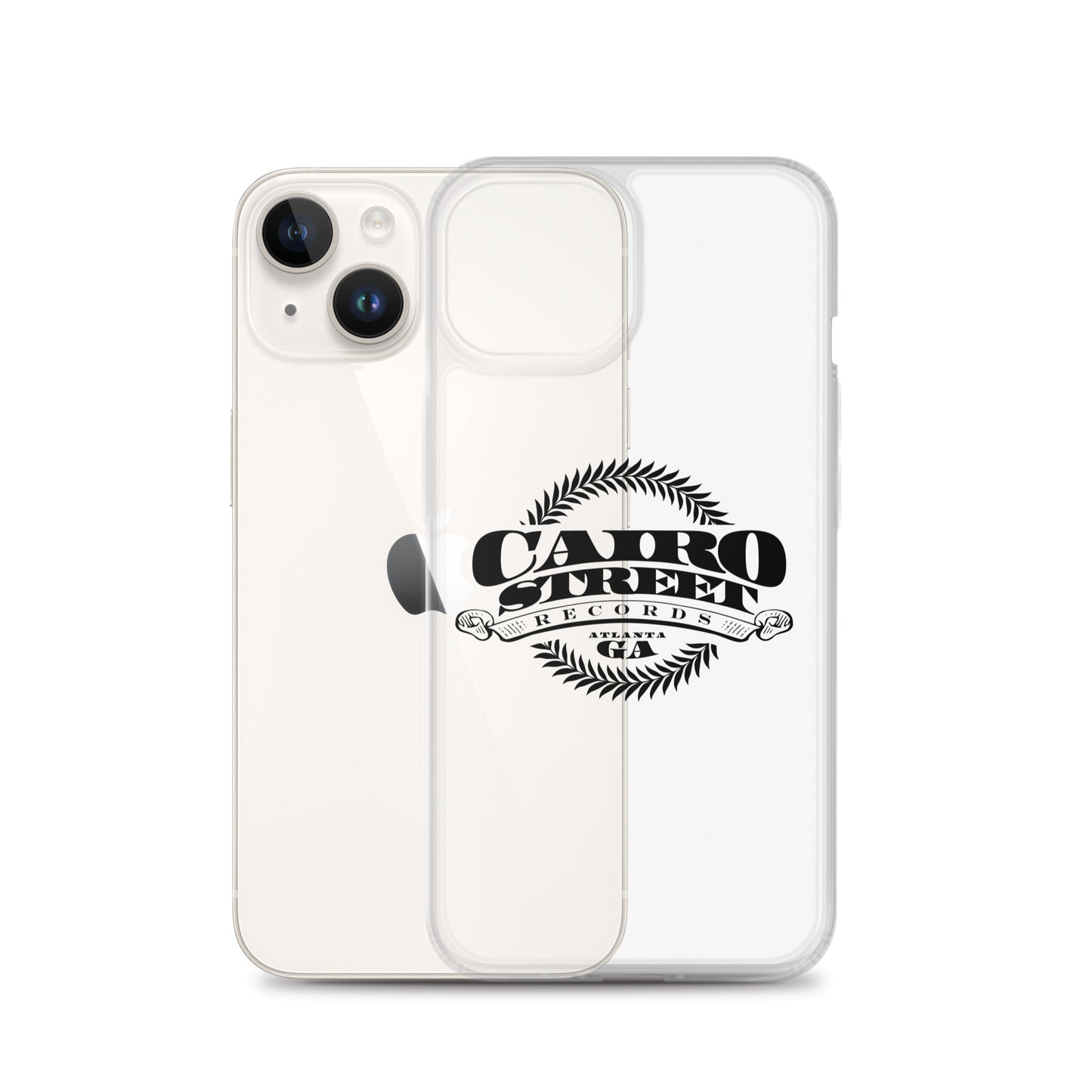 Cairo Street Team Clear Case for iPhone® (Black logo)