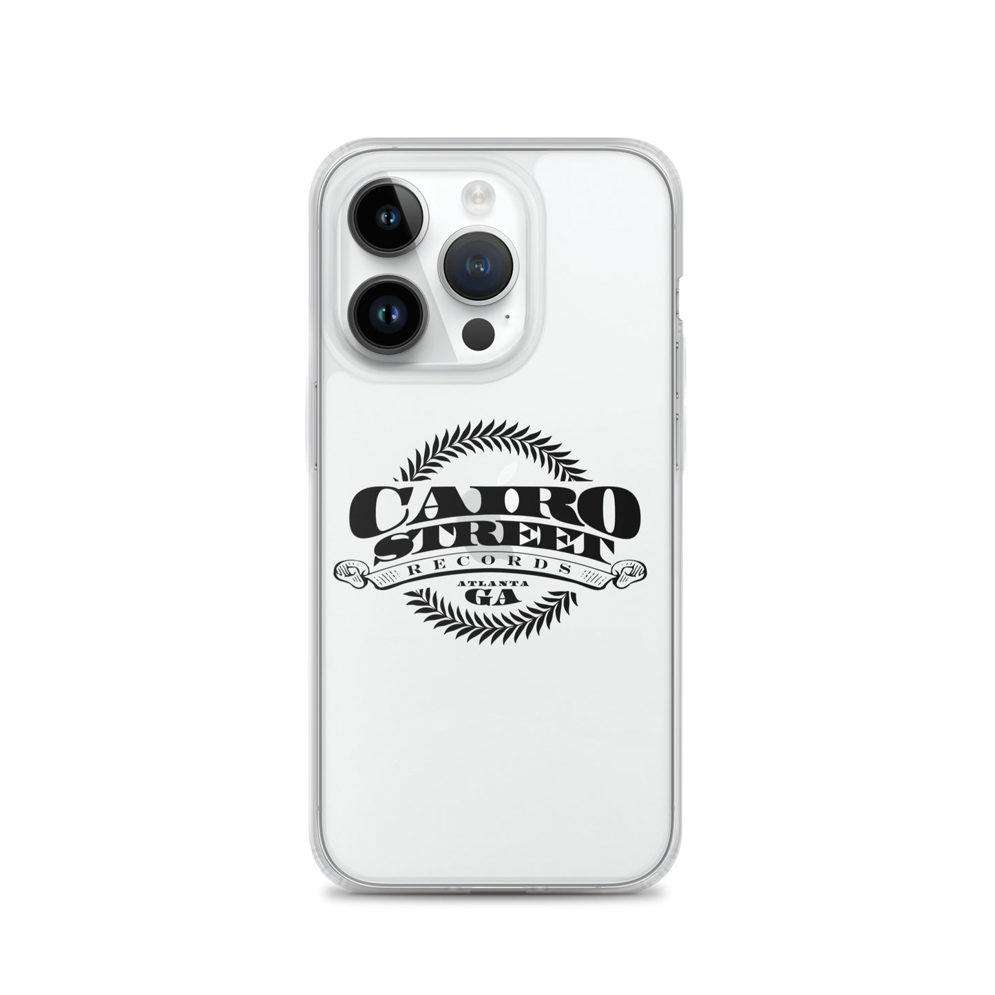 Cairo Street Team Clear Case for iPhone® (Black logo)