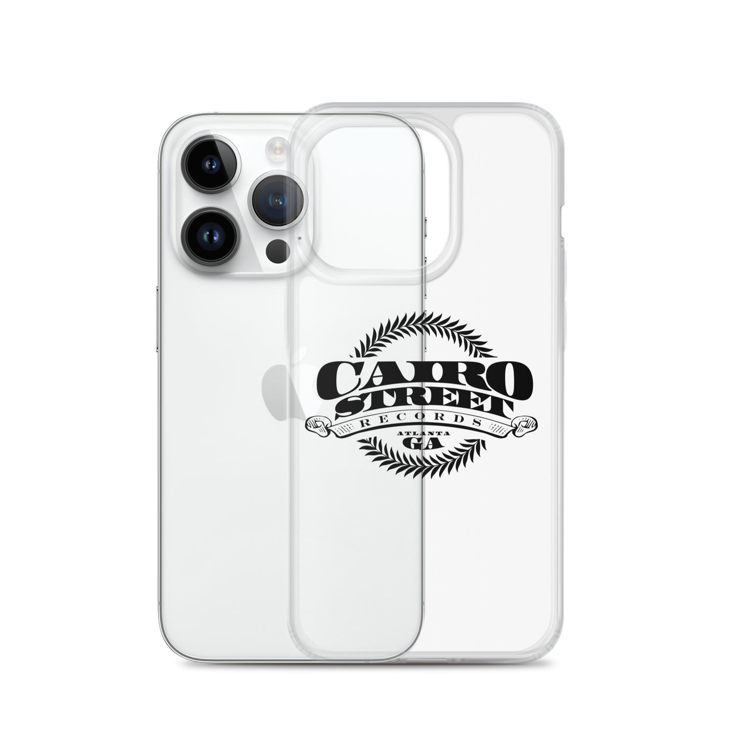 Cairo Street Team Clear Case for iPhone® (Black logo)