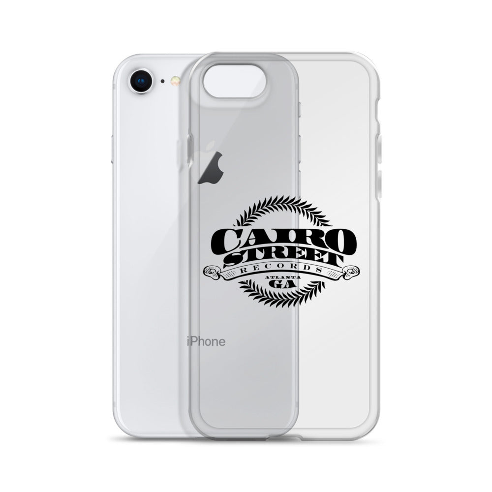 Cairo Street Team Clear Case for iPhone® (Black logo)