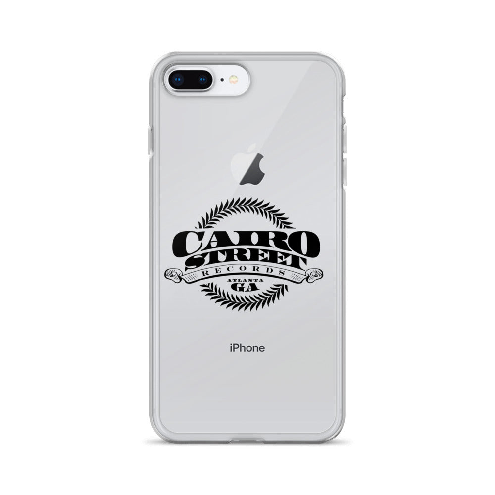 Cairo Street Team Clear Case for iPhone® (Black logo)