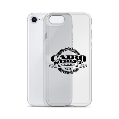 Cairo Street Team Clear Case for iPhone® (Black logo)