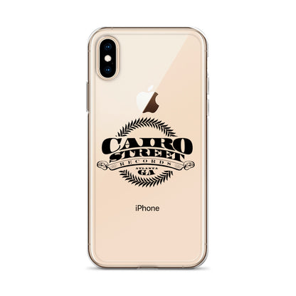 Cairo Street Team Clear Case for iPhone® (Black logo)