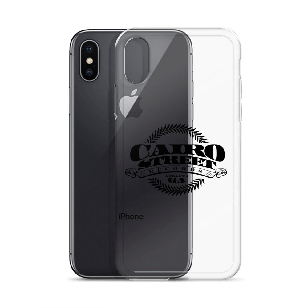 Cairo Street Team Clear Case for iPhone® (Black logo)