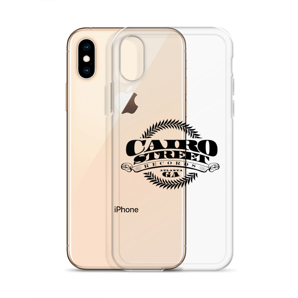 Cairo Street Team Clear Case for iPhone® (Black logo)