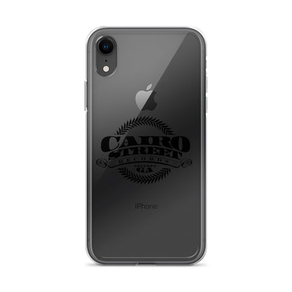 Cairo Street Team Clear Case for iPhone® (Black logo)