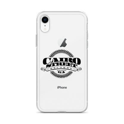 Cairo Street Team Clear Case for iPhone® (Black logo)