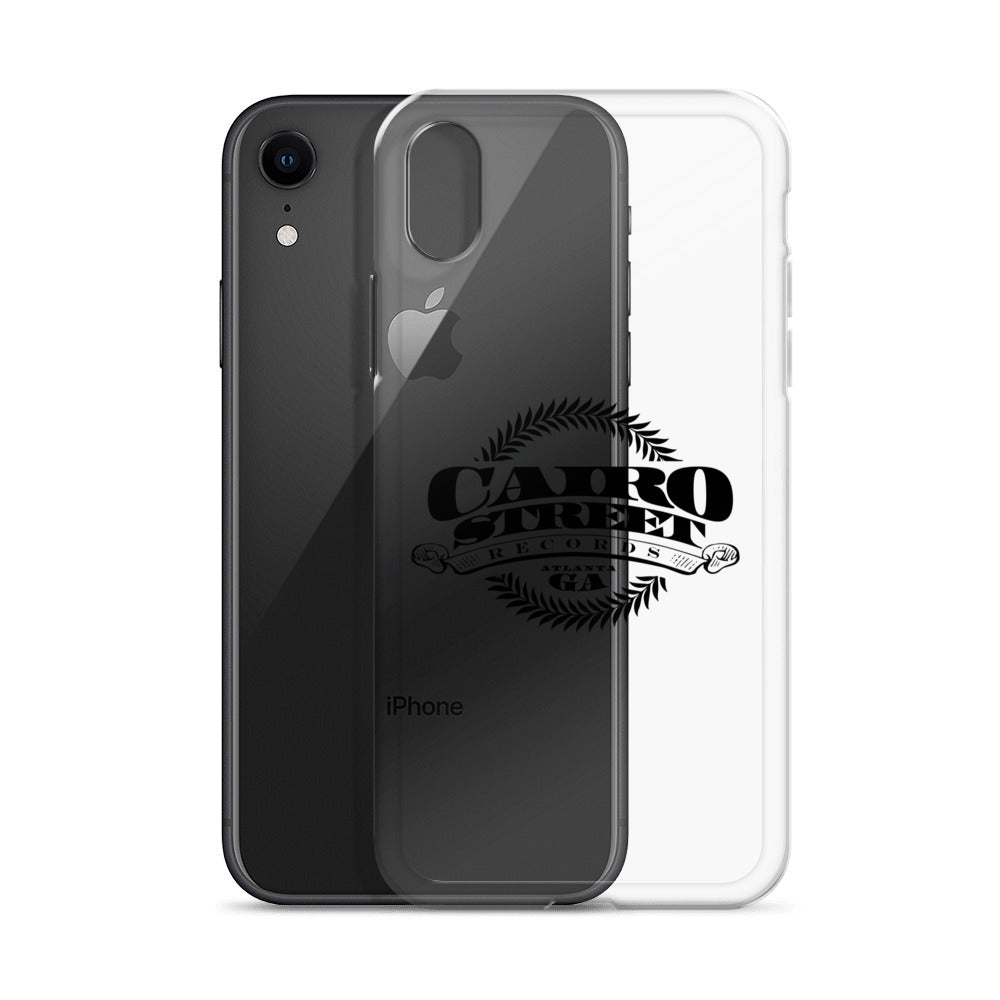 Cairo Street Team Clear Case for iPhone® (Black logo)