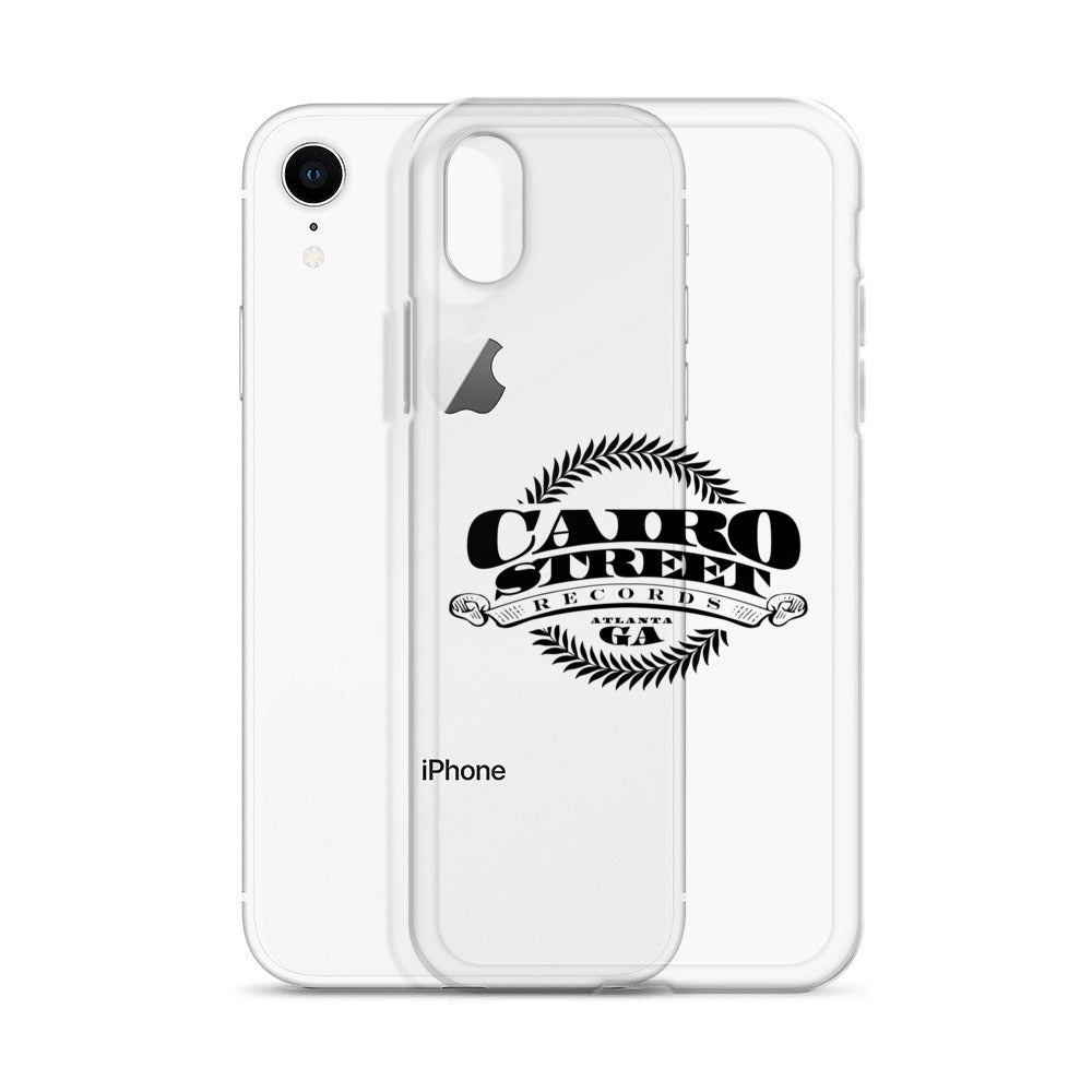 Cairo Street Team Clear Case for iPhone® (Black logo)