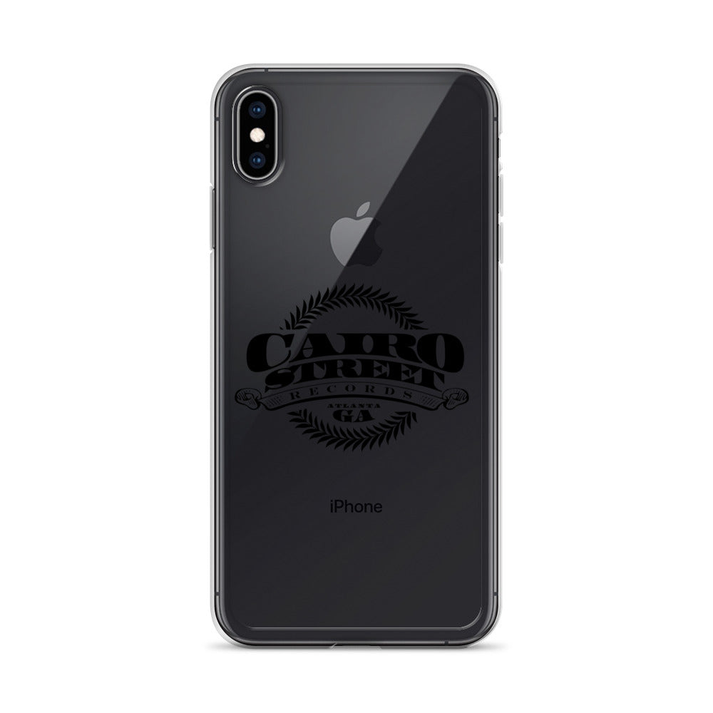 Cairo Street Team Clear Case for iPhone® (Black logo)