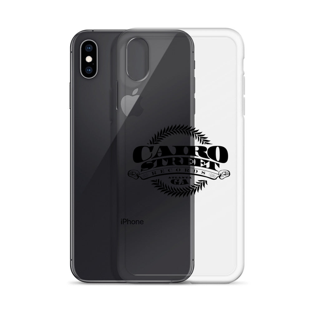 Cairo Street Team Clear Case for iPhone® (Black logo)